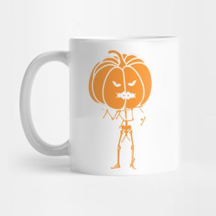 Halloween spirit pumkin skeleton skull Mug